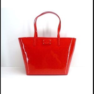 Kate Spade -Harmony Metro Spade Tote (Red)